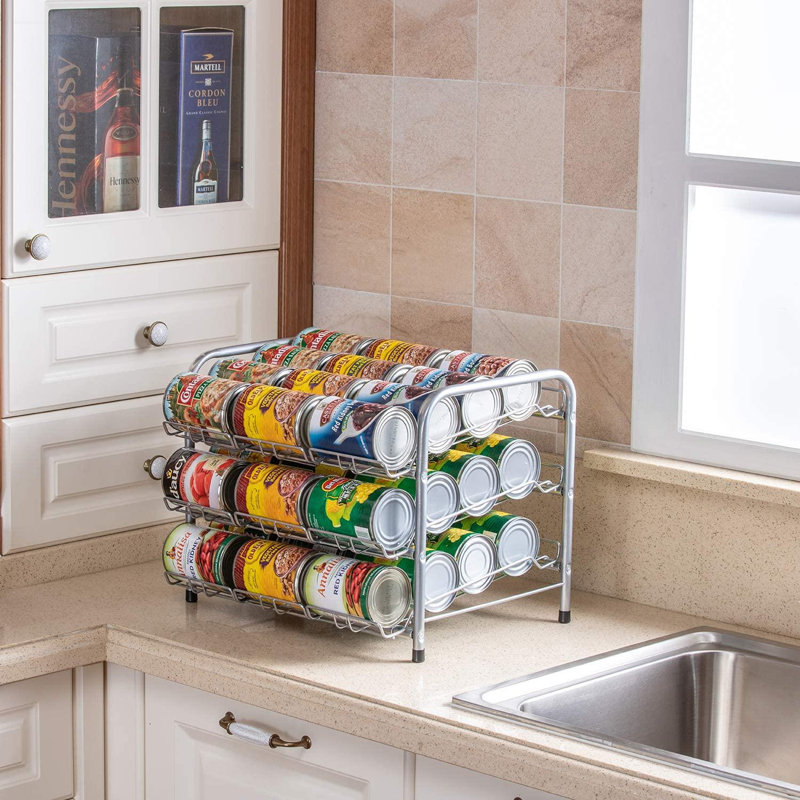 Prep & Savour Can Organizer For Pantry, Can Rack Can Storage Dispenser